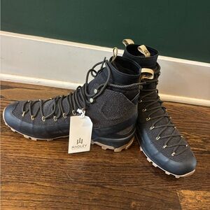 NAGLEV Black Combat Hiking Boots